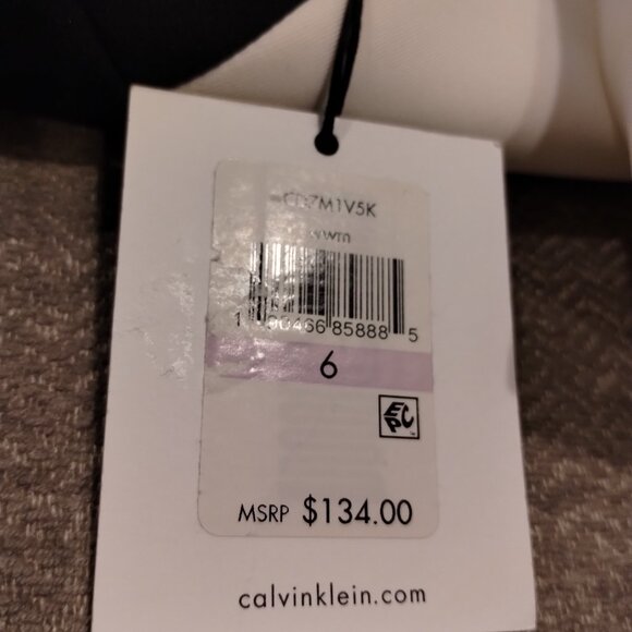 Calvin Kline Colorblock Pencil Dress Dress Size 6 - NWT - RN 54613 - Picture 7 of 9